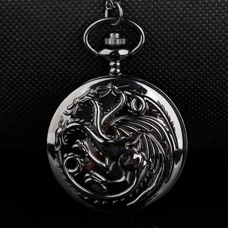 Horúca filmová téma módna parná parná punk cool Quartz Pocket Watch Náhrdelník retiazka darček TD2079