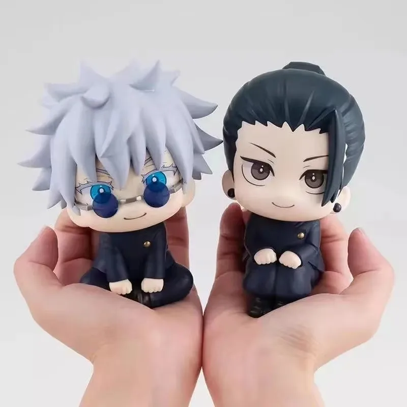 Horúca jujutsu kaisen anime figúrka Vyhľadajte q verzia Satoru toji/okkotsu gojo/geto Suguru akčná figúrka fusiguro yuta figurína