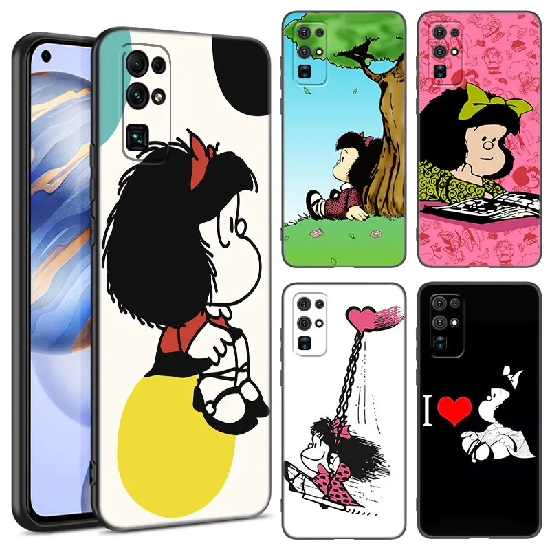 Horúca mafalda karikatúra telefónu pre Huawei Honor 70 90 Lite X40 GT X50 I X5 Plus x6a x6s x7a x8a x8b x6 x7 x8 x8 x9 4g x9a x9b 5g 5g 5g