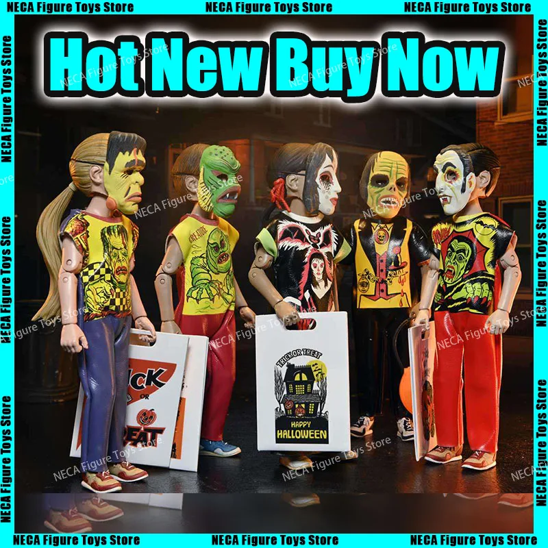 Horúca nová neca 43171 Ben Cooper Halloween Children Halloween svieti v temnej anime akčnej postave model Toy Kid narodeniny darček