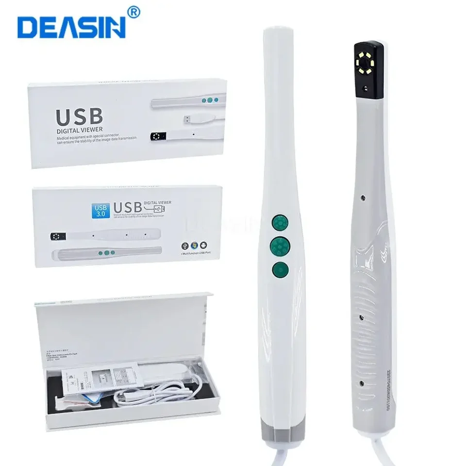 Horúca perorálna kamera Dynamic HD pixely 6-LED DENTAL INTRAORAL INTRA ORÁLNA KAMERA USB 2.0 DENTistry Tools
