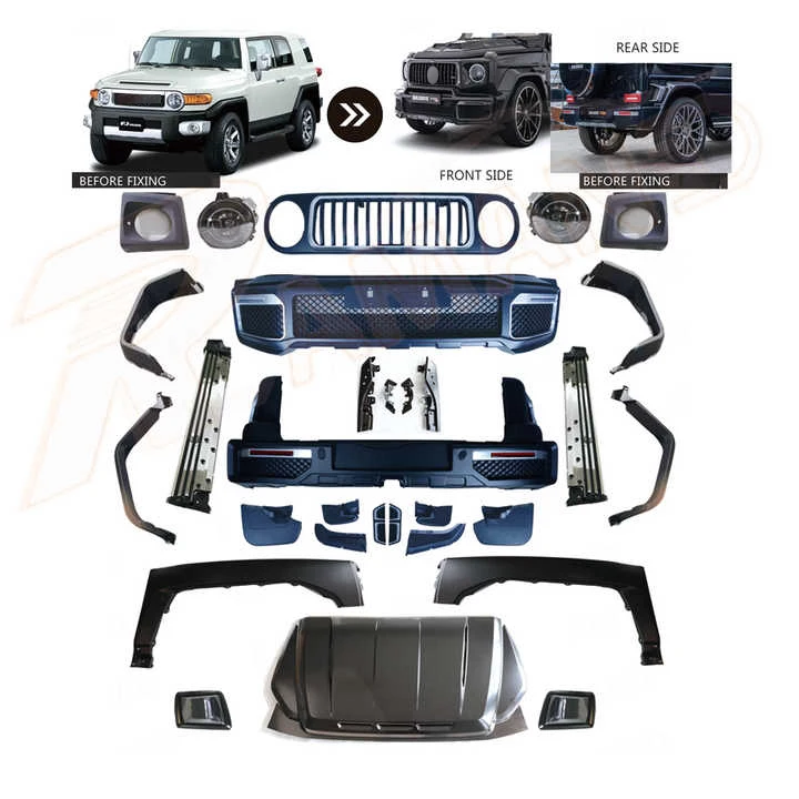 Horúca predajná súprava FJ Cruiser Convert na G63 BodyKit Auto Accessories for FJ Cruiser na G63 Body Kit