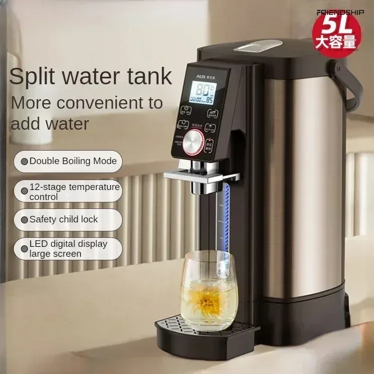Horúca voda kanvica domácnosť 316 l Konštantná teplota z nehrdzavejúcej ocele Intelligentná elektrická voda fľaša automatická izolácia