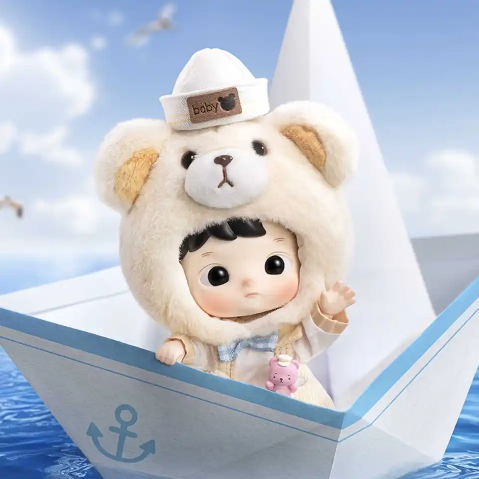 Horúce 13 cm anime figurín Originálne hacipupu kapitán Bear Bjd módna hra móda kawaii hračky zbierka dekorácia dekorácie deti narodeniny darčeky
