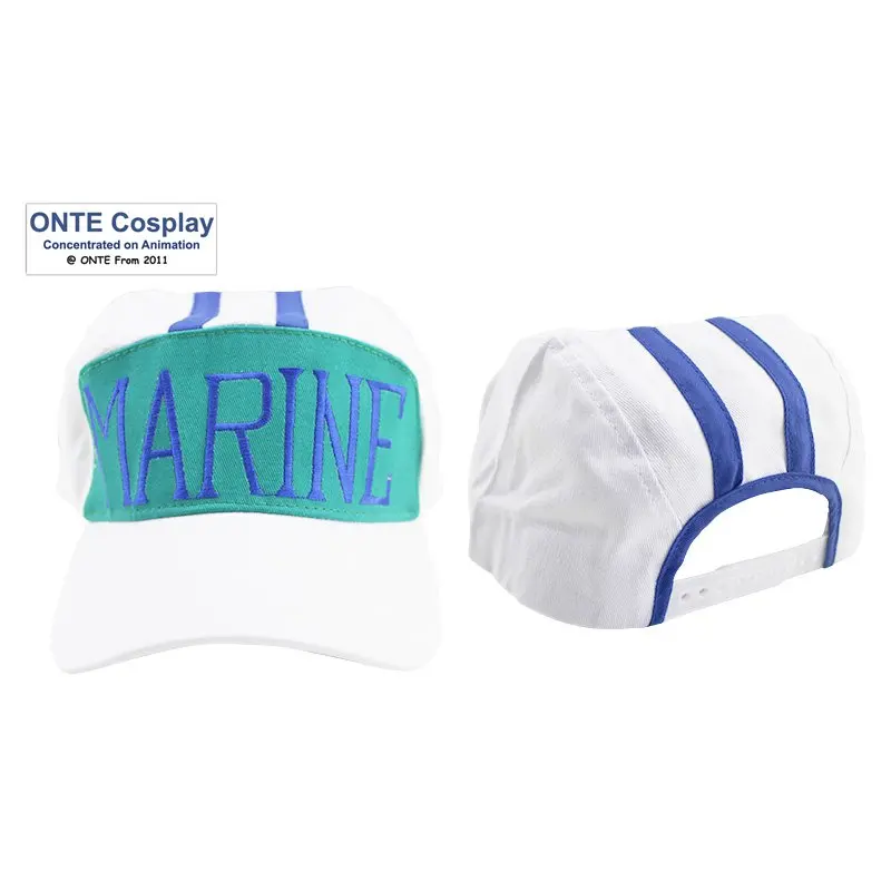 Horúce anime cosplay kostýmy klobúk námorné slová námorné slová biely klobúk baseball červená čiapka psa (malá hlboká farba)