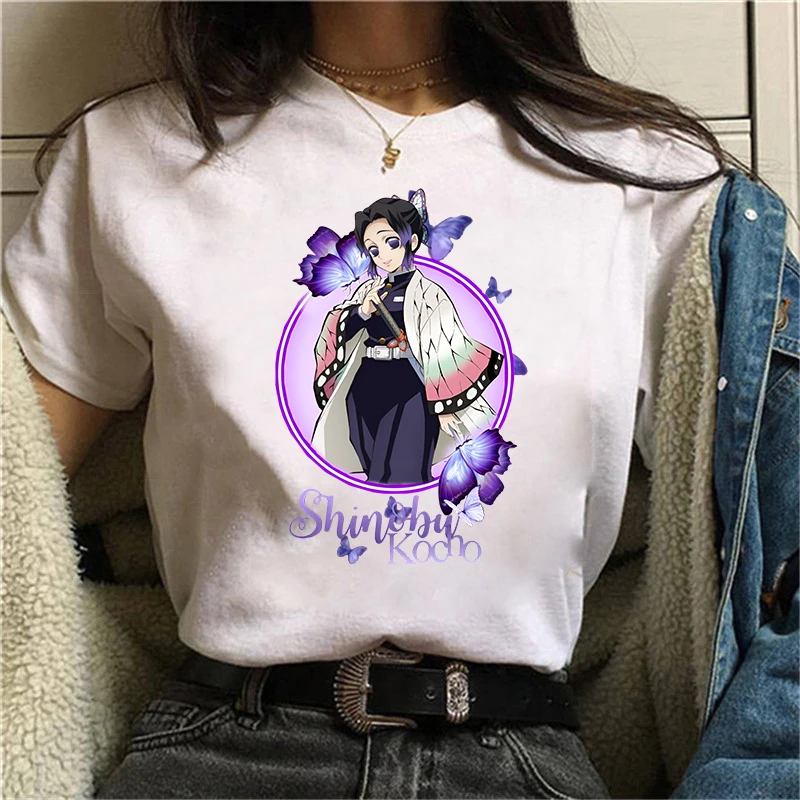 Horúce anime tričko muži/ženské vtipné Kochou shinobu tlačiareň