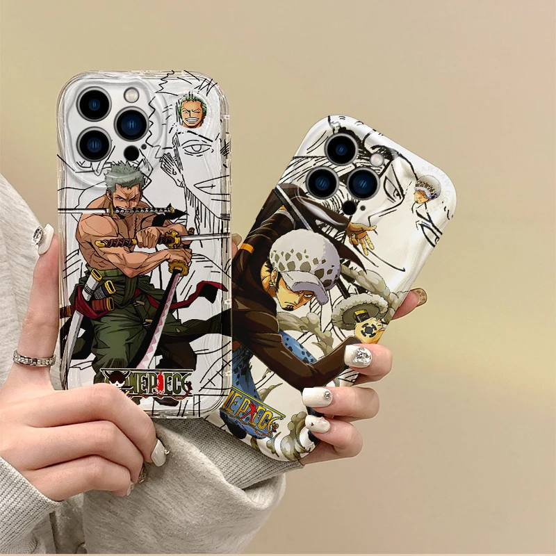 Horúce kusy zoro anime telefónne puzdro pre iPhone 16 Pro Max Case 15 14 13 12 11 8 7 Pro x xr xs max