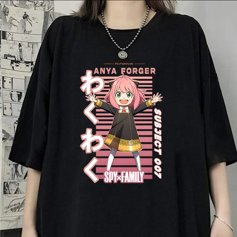 Horúce nové anime Anya Falker tlač Tričt