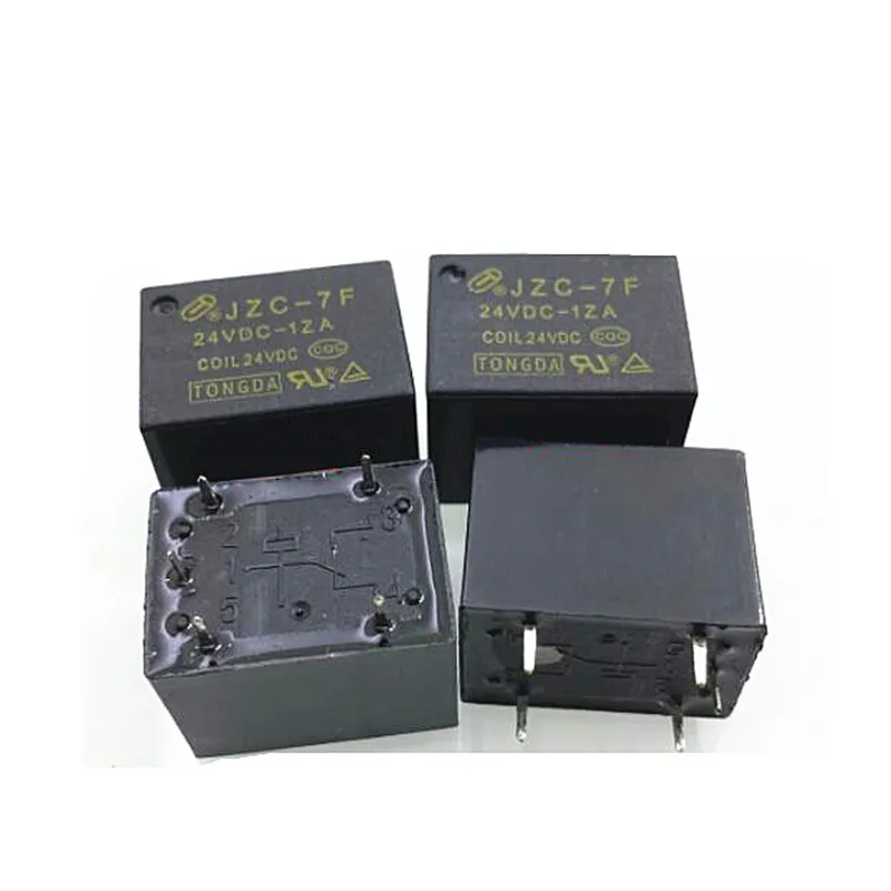 Horúce nové JZC 7F 24VDC 1ZA JZC7F24VDC1ZA JZC 7F 24VDC 1ZA DC24V 24V 15A 5PIN RELE