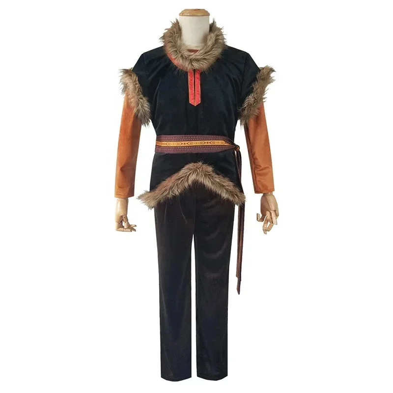 Horúce predaja anime filmového kostýmu Halloween oblečenie od kostýmu Kristoff Cosplay pre mužov