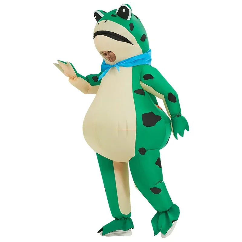 Horúce zviera Frog nafukovacie kostýmy obleky šaty anime cosplay vianočné karnevalové halloweenské večierky pre dospelých role hra Mn8