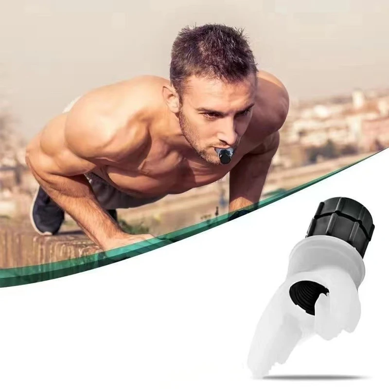 Horúce športové dýchacie trénera Cvičenie pľúcnych tvárí náustok Respirátor Fitness Equipment pre domácnosť Zdravé príslušenstvo