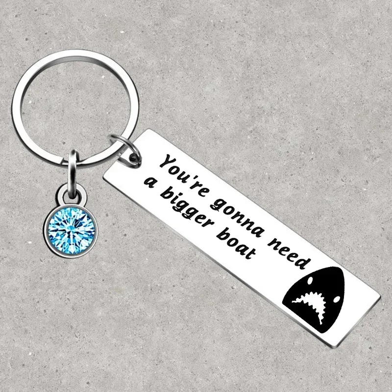 Horúce žralokové šperky Keychain