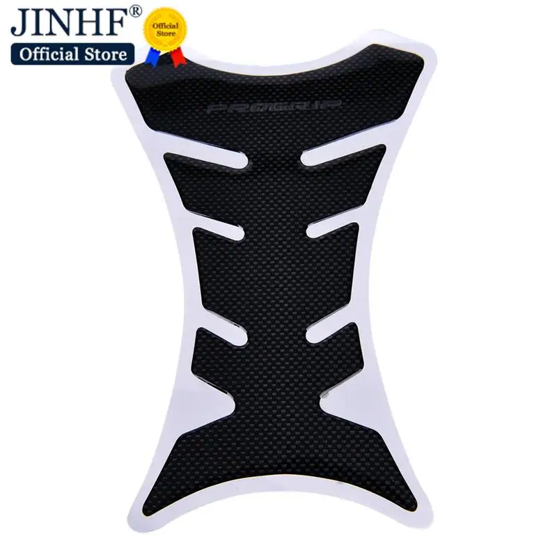 Horúci predaj 1ks Univerzálny rybí kosti uhlíkové vlákno Tank Pad Tankpad Protector Sticker Motocykel
