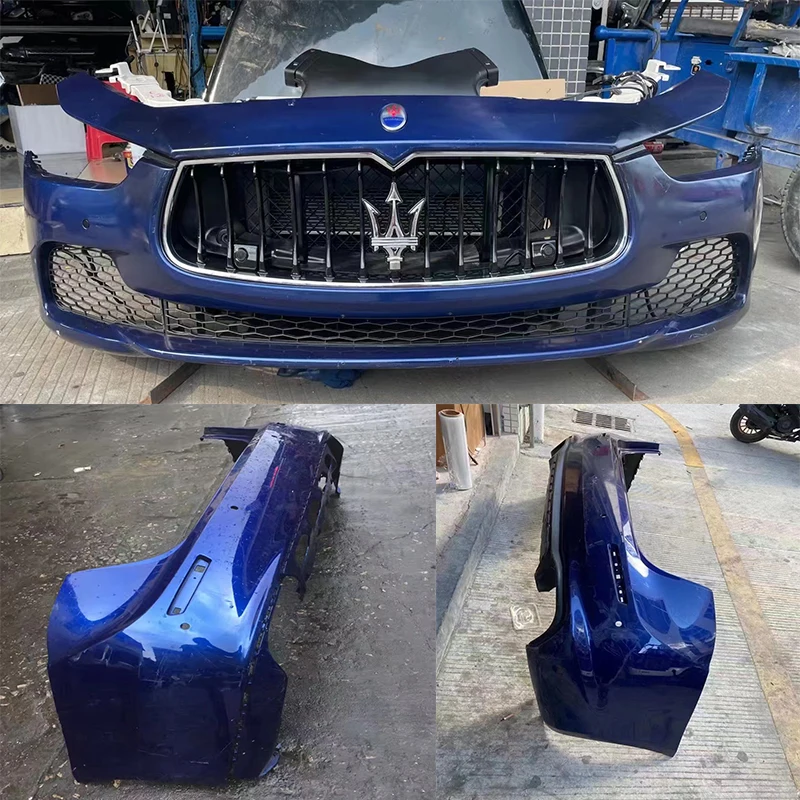 Horúci predaj ABS Material Zadný nárazník pre Maserati Ghibli Vysoko kvalitné doplnky predných automobilov