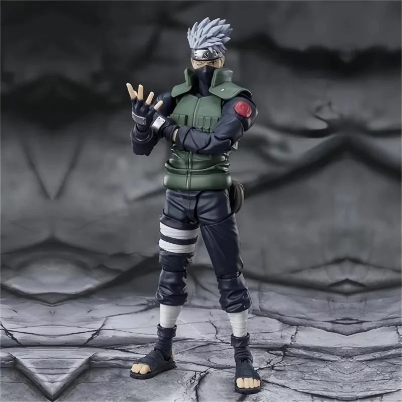 Horúci predaj anime akčná figúrka Naruto shfiguarts Hatake Kakashi Dokončite maodel kit kolekciu hračku vianočný darček