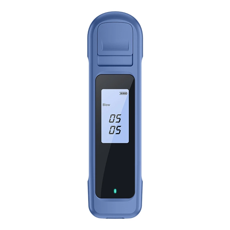Horúci predaj Prenosný digitálny dychový tester Breathalyzer USB Nabíjateľné zariadenie bez kontaktu detektora dychu