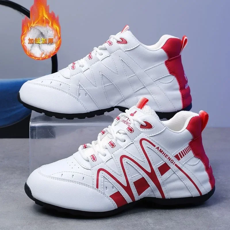 Horúci predaj unisex zimné teplé atletické topánky chôdza špičková kvalita nositeľná treká topánka Outdoor anti sklz teplý kožušinový športový tréneri