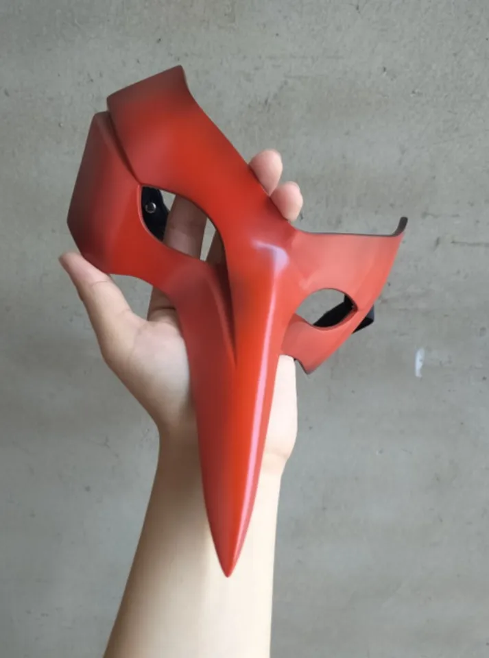 Hot Game Persona 5 P5 Goro Akechi Mask Cosplay maska ​​Vysokej kvality Goro Akechi Halloween Cosplay maska ​​Anne Takamaki Mask