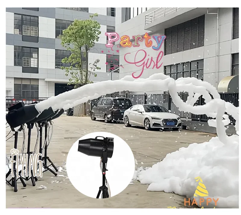 HOT HORKÝ PREDAJ TOP FOAM Maker Jet Foam Strojová párty dúchadlo Zábava KID FOAM Cannon Plavec