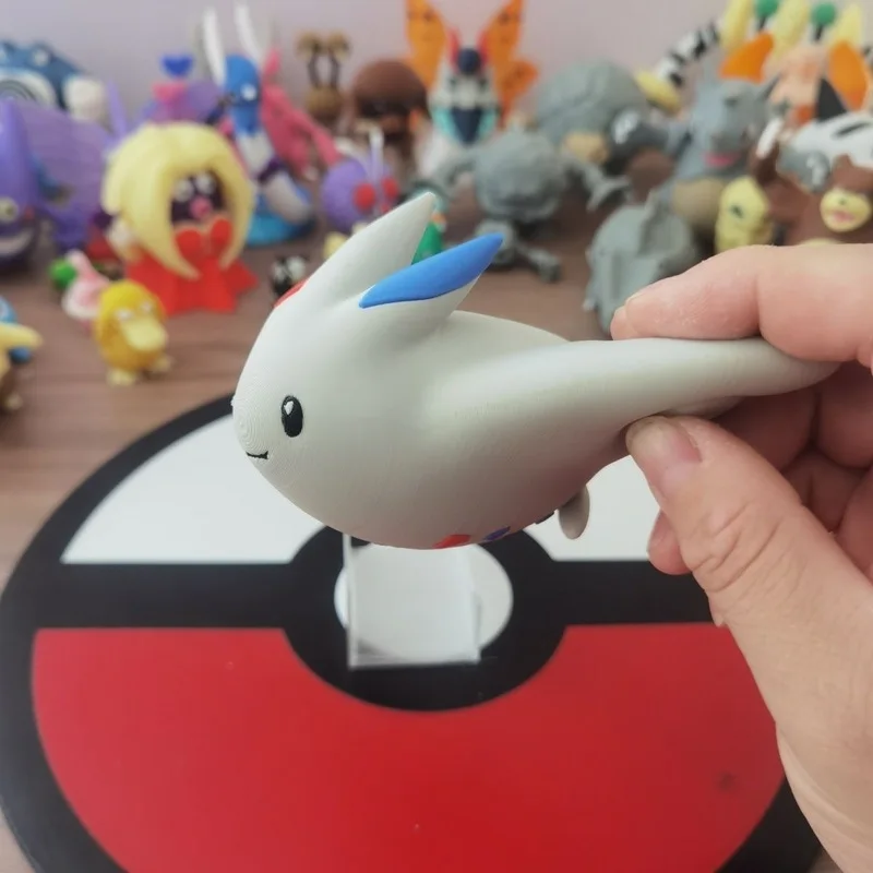 Hot Pokemon Togekiss Anime World 1:20 Action Figure Cute Doll 3D Print Model Desktop Collection Collection Kids Hračky narodeniny darčeky