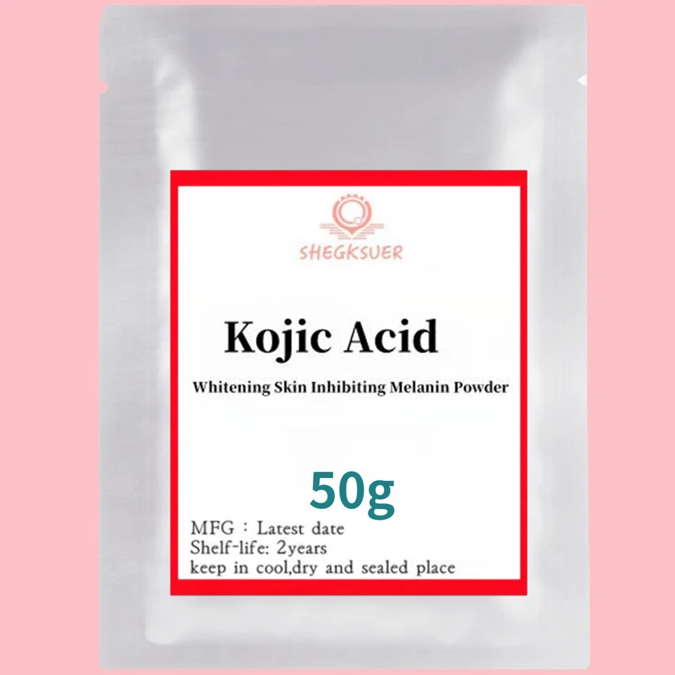 HOT PREDAJ KOJICKÉHO Prášky Kozmeľová kozmetická surovina Kozmetická surovina Inhibujúca melanín znižuje škvrny a akné