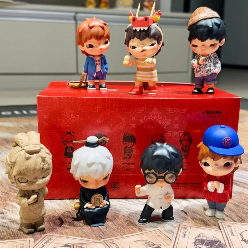 HOT PREDAJ Originálny Hirono × Clot Series Blind Box Anime Limited Edition Hirono Ning-Ning Zhromažďovať dekoráciu Desktop Hray Darček darček