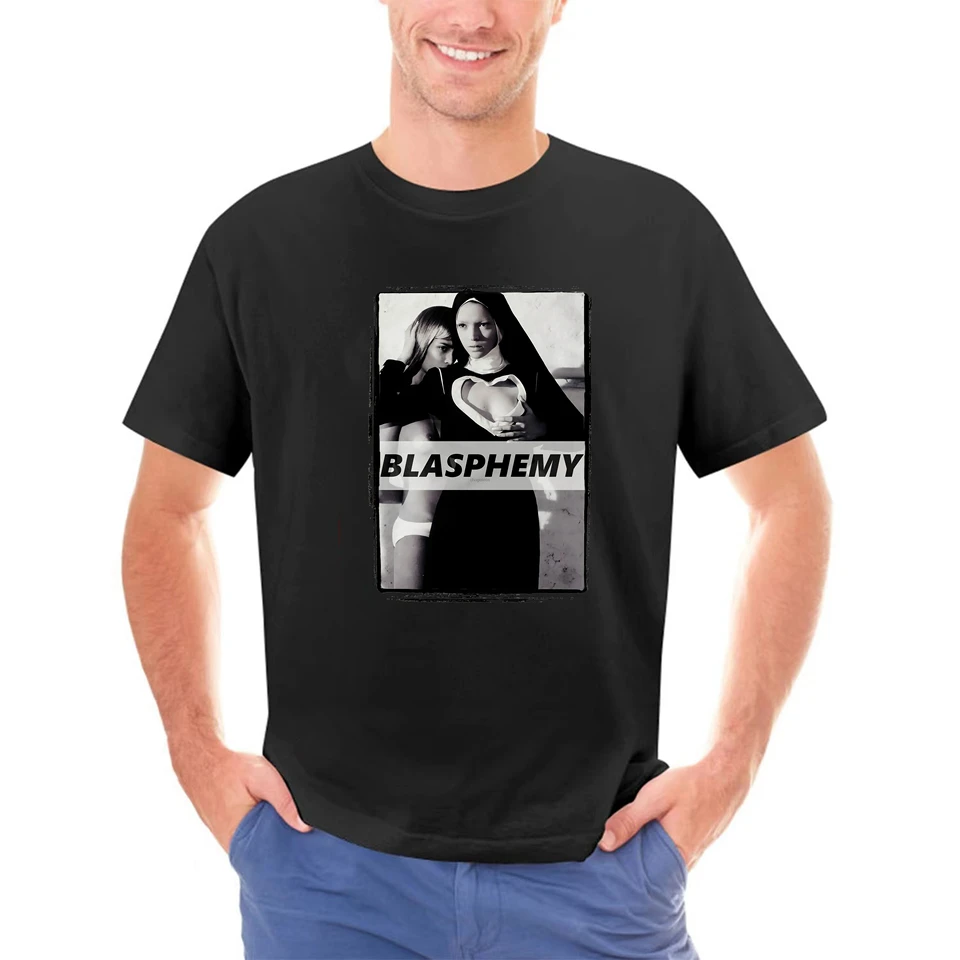 Hotbox T tričko rúhľba sexy mníška nonne girl goth gothic lavey baphomet porno hba