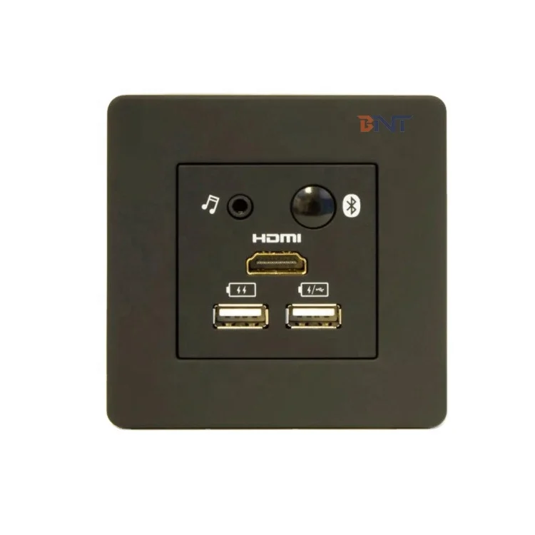 Hotelová izba Wall Smart Control Panel / Intelligent Hotel Media Hub Socket