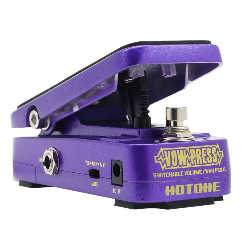 Hotone Sľub Press 3 v 1 aktívny objem a analóg Wah Guitar Effects Pedal VP-10