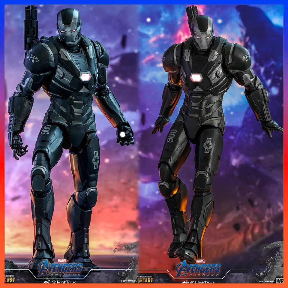HotToys MMS530D31 1/6 Mužský bojovník Avengers 4 War Machine 6.0 Plne nastavený model 12 -palcová akčná figúrka Zbierka hračiek Hračky