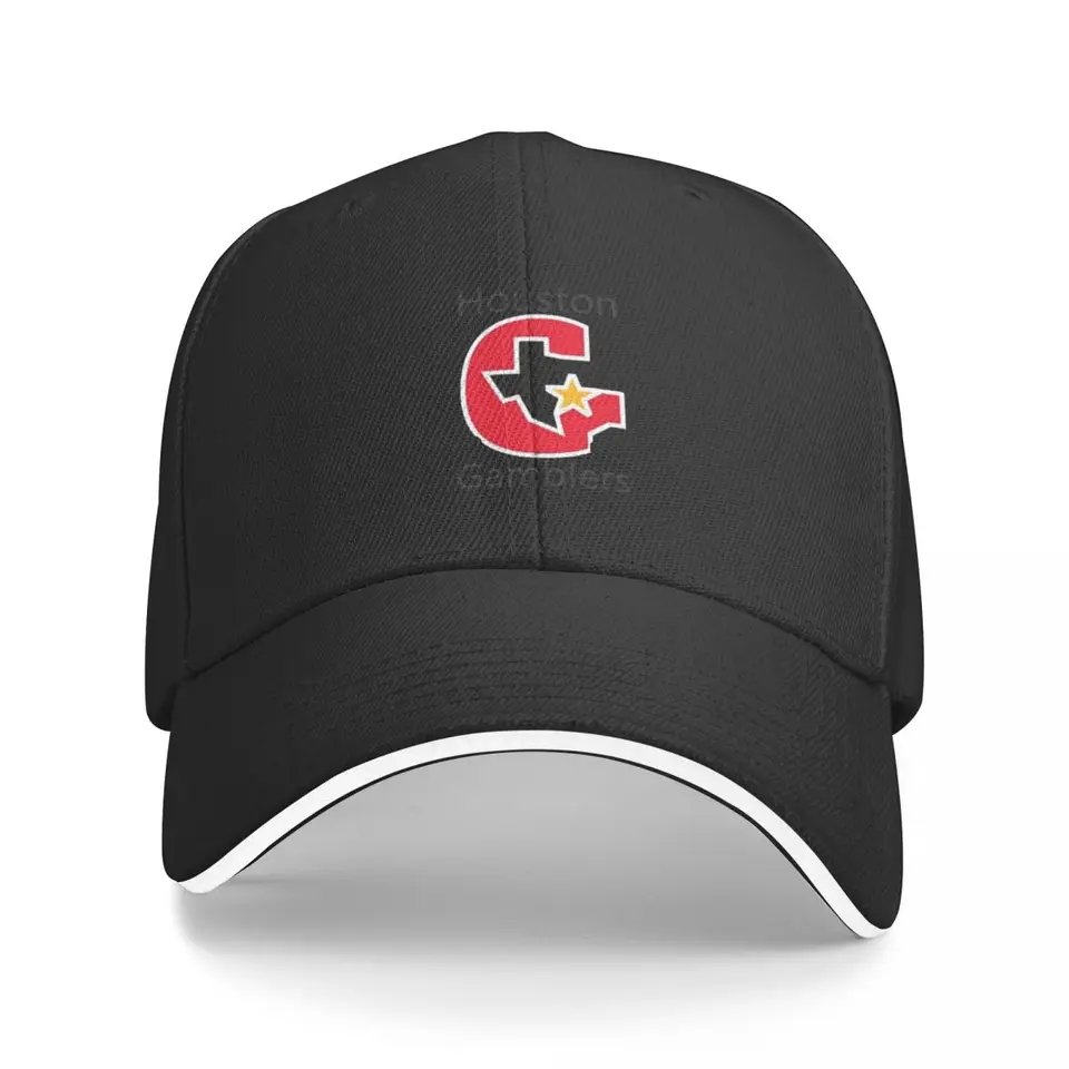 Houston Gamblers Baseball Cap Golf Cap Hat Man pre slnečné turistické klobúky Narodeniny pre ženy pánske