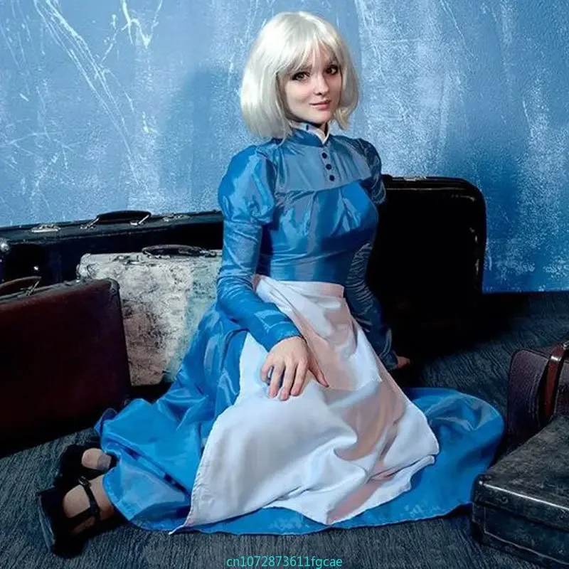 Howl's Moving Castle Cosplay kostýmy Ženy Sophie Hatter Dress Uniforma Maškaráda Pu 'er festival narodeniny vianočné večierky darčeky