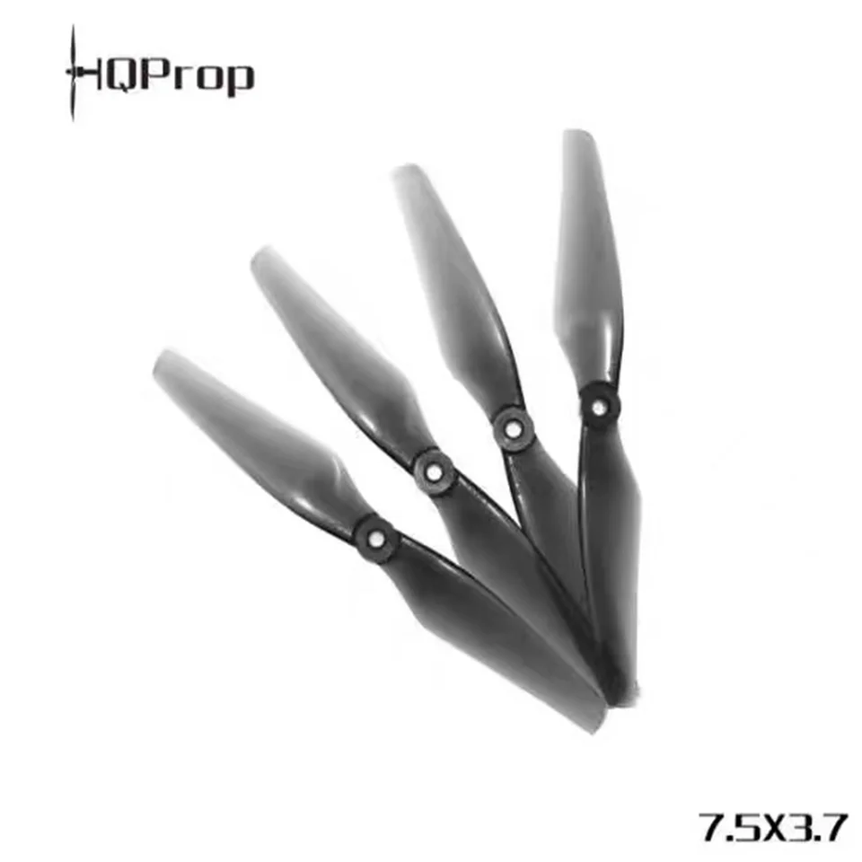 HQPROP 7.5x3.7 (2 pozitívne, 2 reverzné) 2-čepeľový Traverser FPV s vysoko účinnou vrtuľou odfúknutia