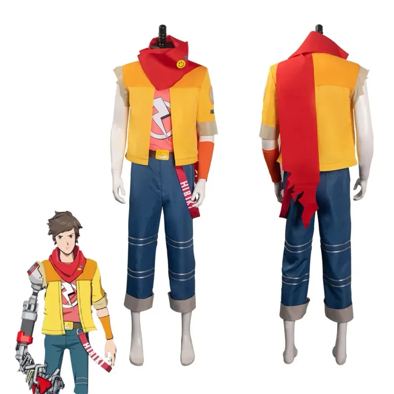 Hra Ahoj Fi Rush Chai Cosplay Men kostým roleplay Fantasia Outfits Man Fancy Chlaty Chlowdes pre rolu hraním obliekania
