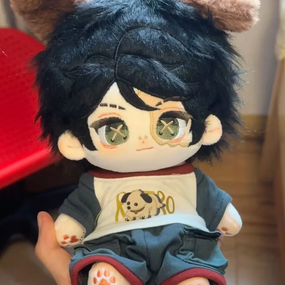 Hra Anime Identita ⅴ Prospekt Norton Campbell 20 cm plyšové vypchávky tela Doll Body cosplay cartoon oblečenie hračiek figúrky bábiky darček