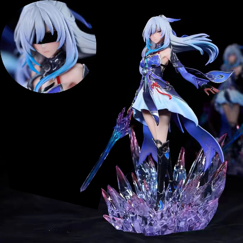 Hra anime jingliu figurín GK Honkai Star Rail Figure Jingliu Action figure figurs Beautiful Girl socha PVC Collectible Model Hračky