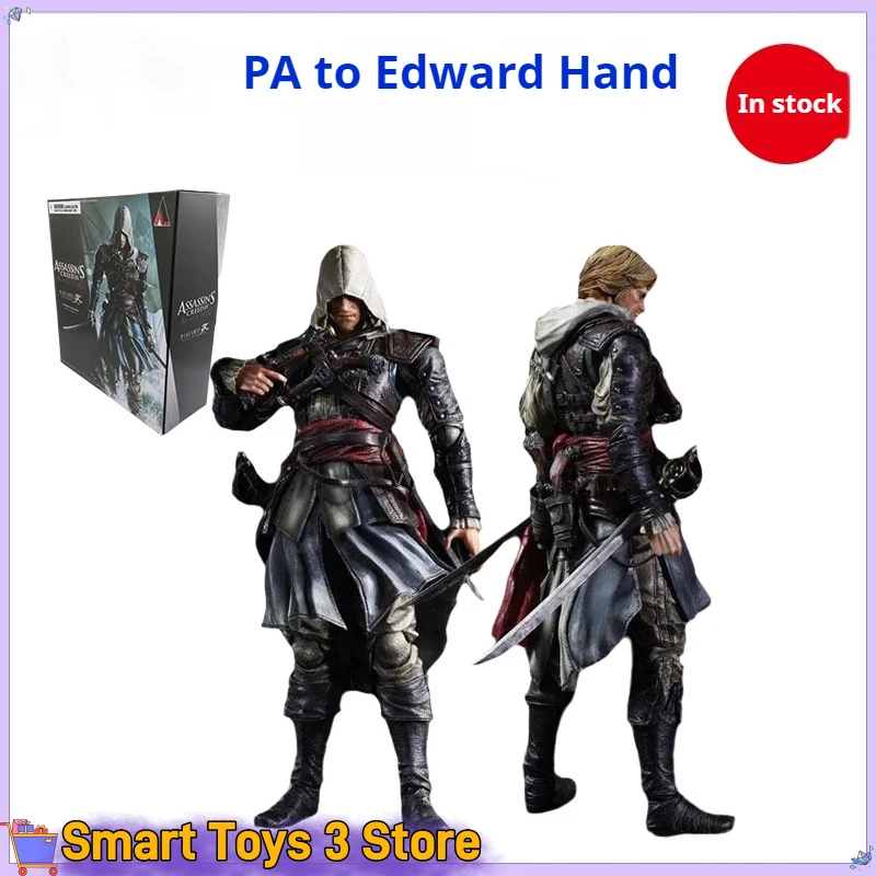 Hra Assassin Black Flag Edward Kenway McConaughey Action Figure Figure Desktop Ozduku Anime periférny model ozdobný darček