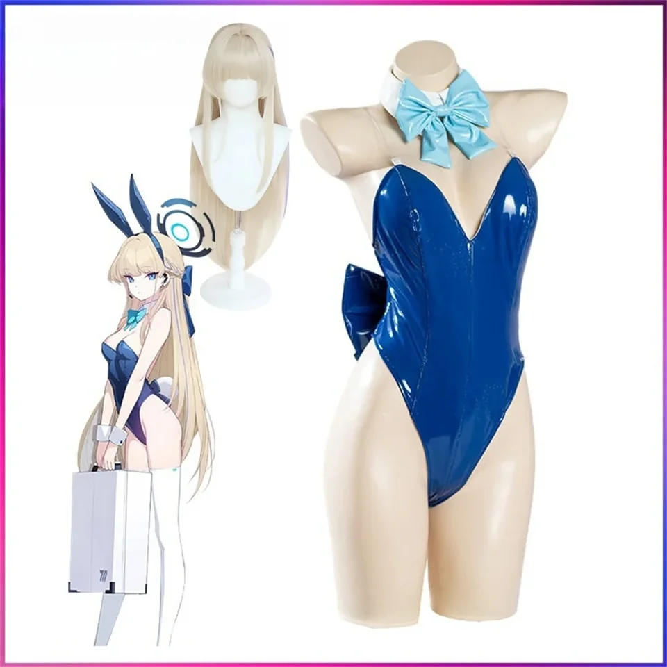 Hra Blue Archive Cosplay Asuma Toki kostým Ženy Uniforma Bikini Outfit Party Halloween kostýmy