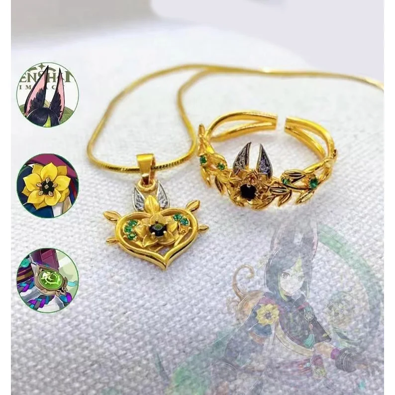 Hra Genshin Impact prívesok Náhrdelník Cosplay cosplay tighnari unisex Choker retiazka Náhrdelník módne šperky Darčeky