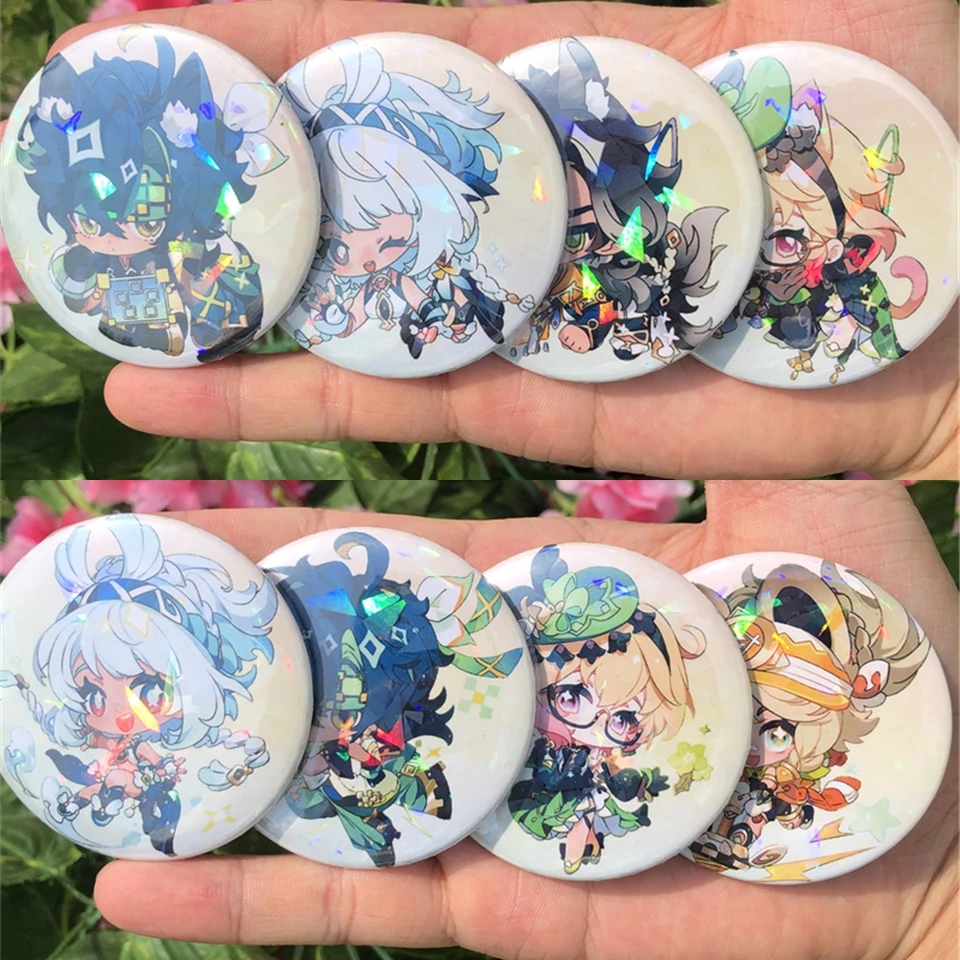 Hra Genshin Impact Sethos Mualani Kachina Kinich Emilie Cosplay Kostýmové doplnky Broš
