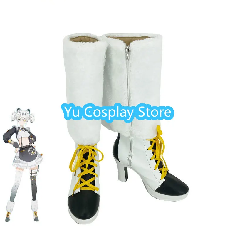 Hra Gray Raven Trestanie Karenina Cosplay topánky Nicole Demara Cosplay topánky Halloween Carnival Boots Pu Shoes Prop Made Made