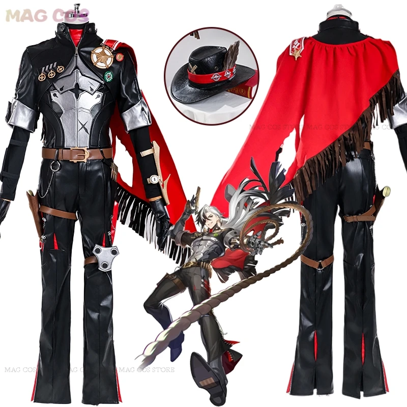 Hra Honkai Star Rail Boothill Cosplay kostým parochňou Parochň
