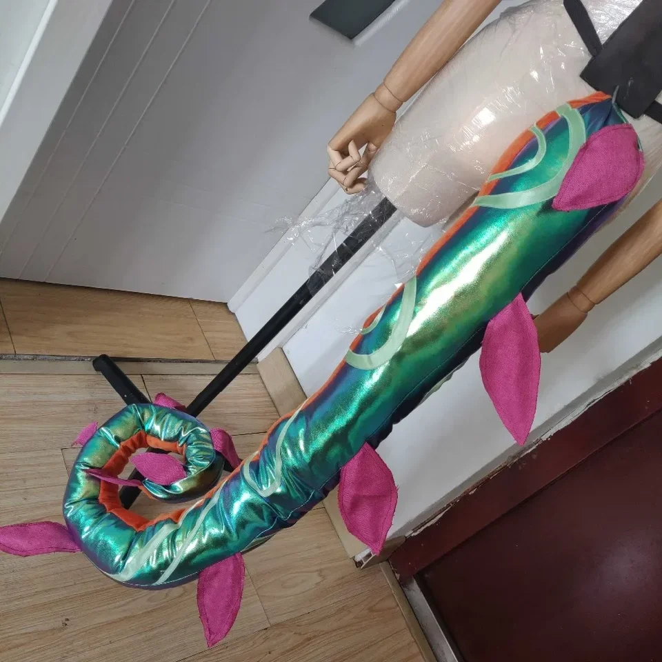 Hra lol neeko cosplaytail nová pokožka zvedavá chameleon cosplay cosplay chvost rekvice anime prop