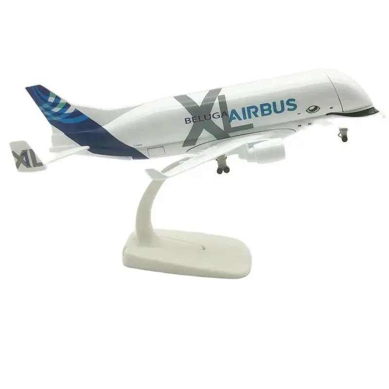 Hračka lietadla Airbus A330 BELUGA AIRLINES 20 cm Model Model Aircraft Transport Transport Beluga Casting Airplane Accessories Kit