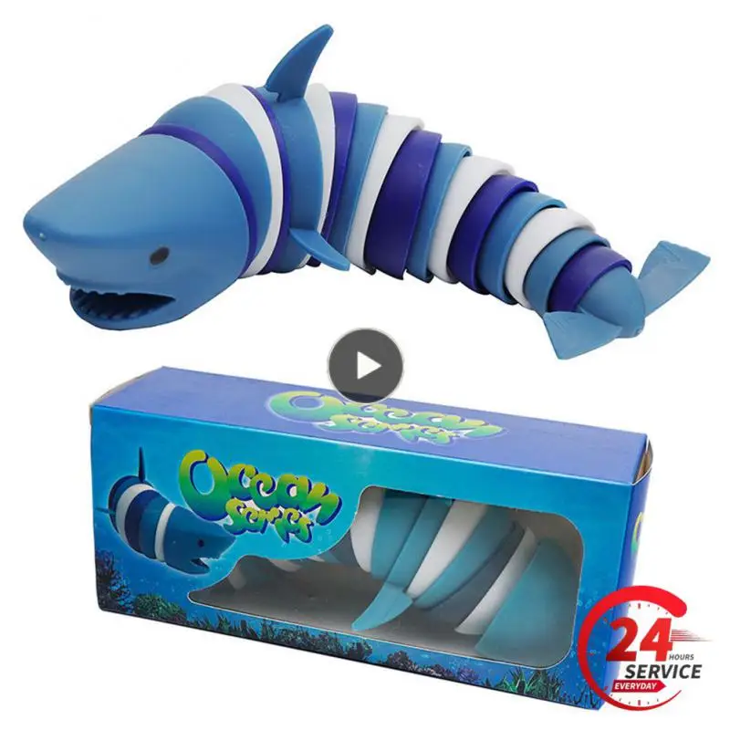 Hračky stres reliéver fidget hračky Deti Dospelí vtipné spona slimák delfín Dolphin Antistress Antistress Squishy Toy Keychain doplnky