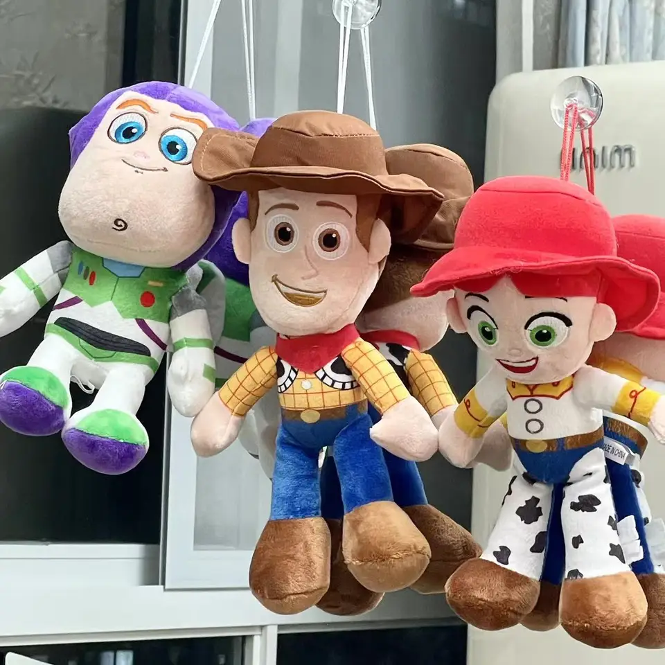 Hračkársky príbeh Buzz Lightyear Jessie Woody plyšová hračka Krásna Disney Stich Anime plyšies kawaii bábika vianočný darček