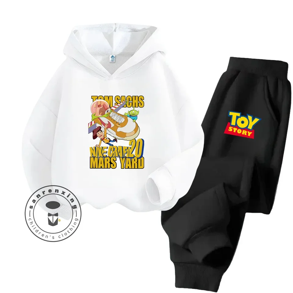 Hračkársky príbeh módna zbierka Disney Trendy Spotenia pre chlapcov dievčatá mäkké pružné jesenné zimné vybavenie Príležitostný štýl ulice Street