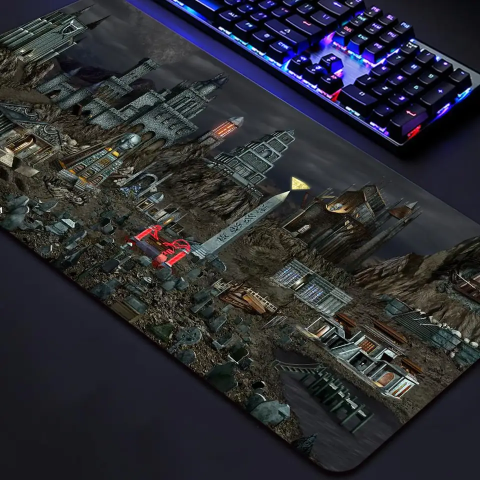 Hrdinovia Might and Magic 3 Mats PC PC Gamer Computer Accessories Mouse Carpet Gaming NAPOJECKÝ Klávesnica Pad Desk Desk Rat veľké vankúšiky