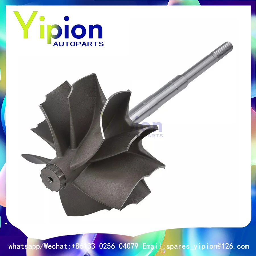 Hriadeľ turbíny turbíny pre GTX3582R GTX3576R GTX3584RS GTX35 GT3 GTX Series 10+0 BLADES 856801-5068S 740902-0011 851154-50